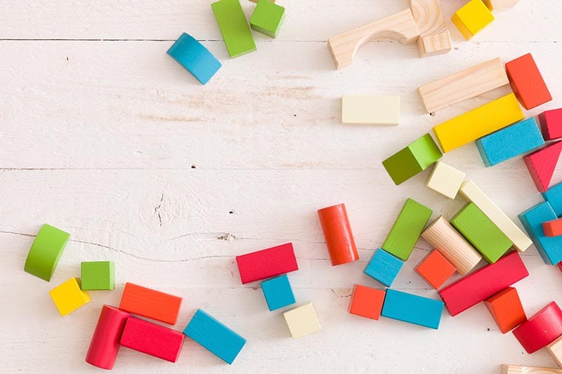 image of colorful building blocks